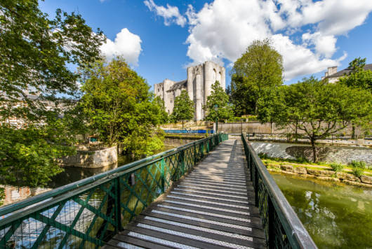 Donjon de Niort, commune du Parc naturel régional du Marais poitevin